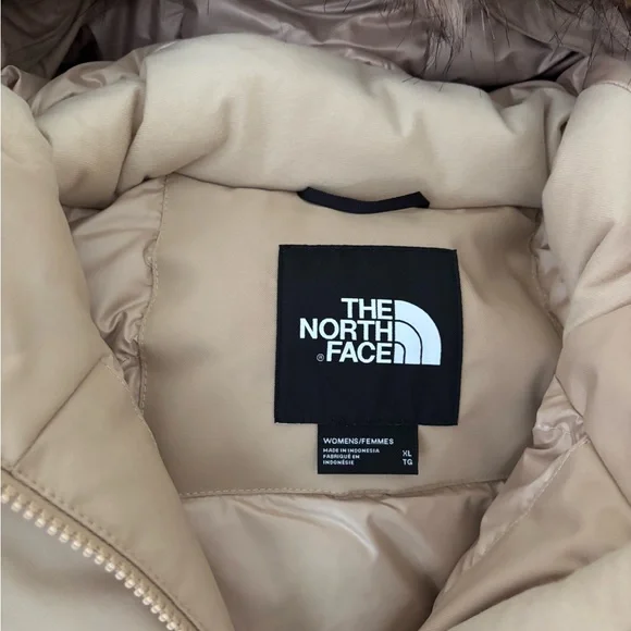 The North Face Women's Tan Parka - Picture 2 of 3